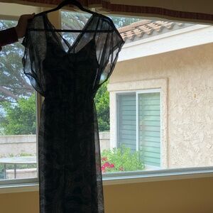 Mossimo Sheer Maxi Dress - Size S